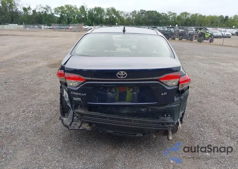 2020 Toyota Corolla Le from USA, damaged, VIN JTDEPRAE8LJ107070